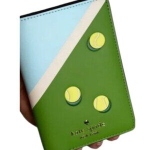 Kate Spade Grand Slam Passport Holder Tennis NWT